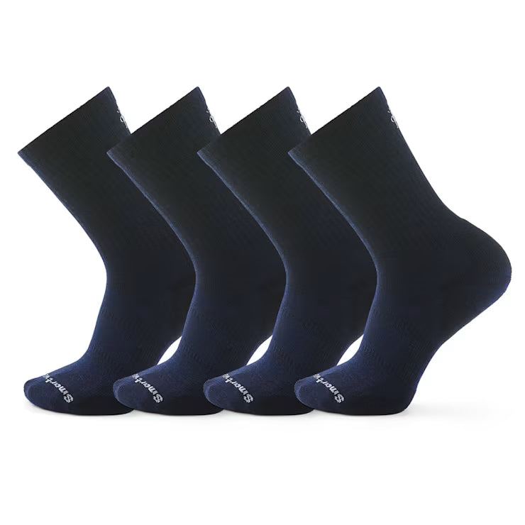Smartwool Merino Everyday Athletic Crew Socks 4-Pack
