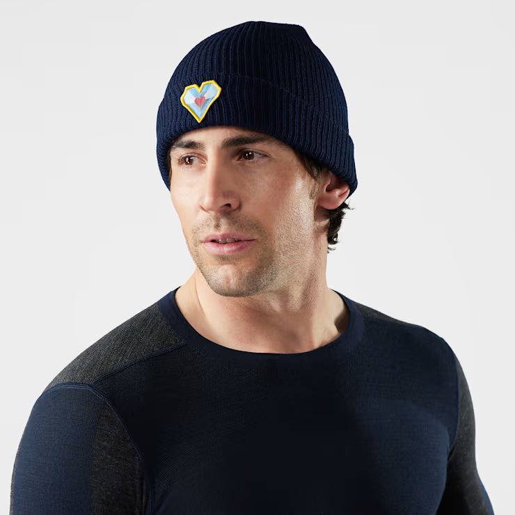 Smartwool Merino Smartwool Geo Peaks Patch Beanie - Image 2