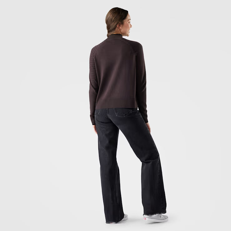 Smartwool Merino Women's Edgewood Mock Neck Sweater - Image 3