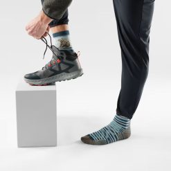 Alternative view of Smartwool Merino Hike Bear Stripe Mid Crew Socks