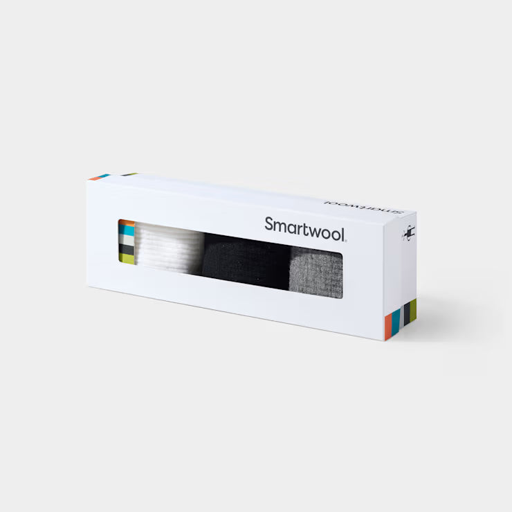 Smartwool Merino Everyday Athletic Crew Socks Trio Gift Box - Image 2