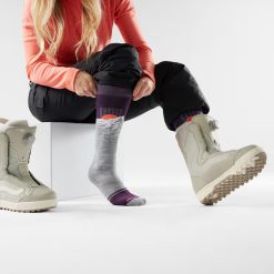 Alternative view of Smartwool Merino Women's Snowboard Valley Sunset Over The Calf Socks