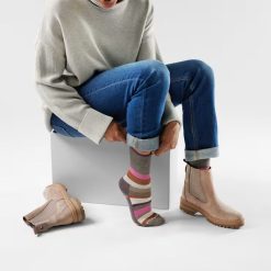 Alternative view of Smartwool Merino Women's Everyday Multi-Stripe Crew Socks