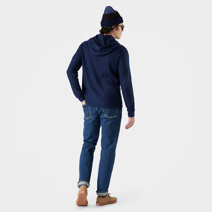 Smartwool Merino Men's Waffle Henley Hoodie - Image 2
