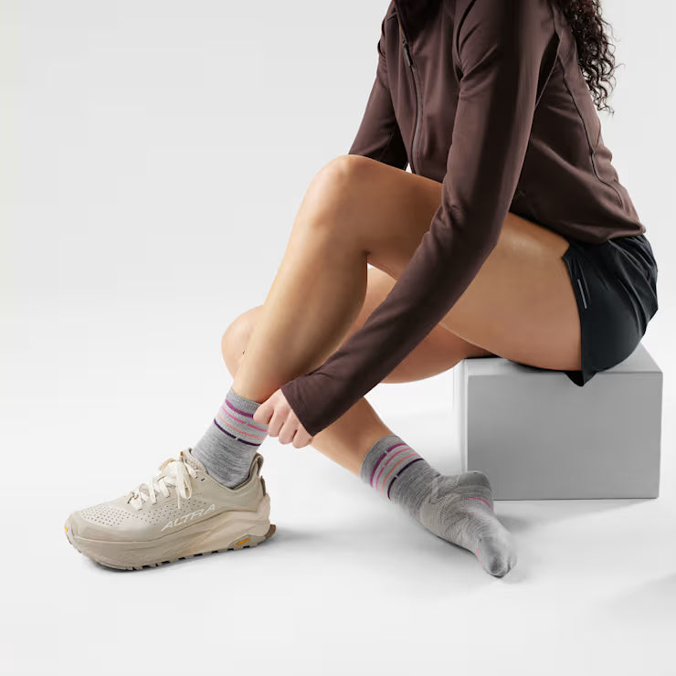 Smartwool Merino Women's Run Zero Cushion Mid Crew Socks - Image 2