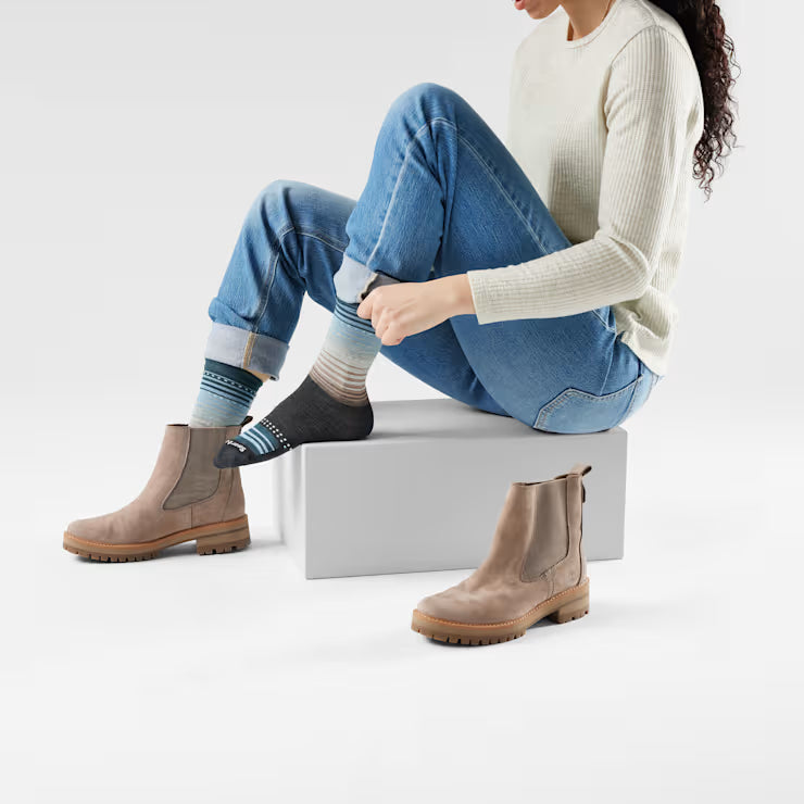 Smartwool Merino Women's Everyday Stitch Stripe Crew Socks - Image 2
