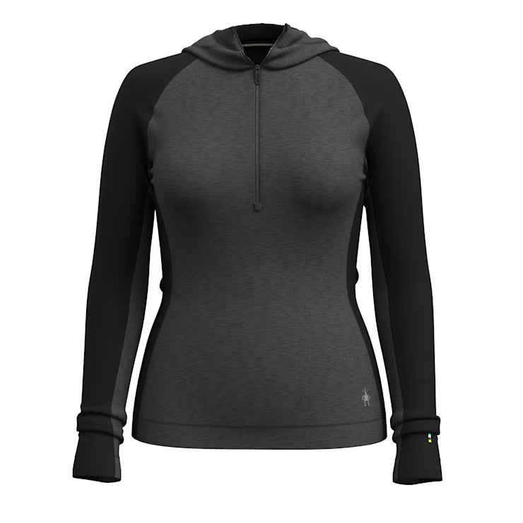 Smartwool Merino Women's Classic Thermal Merino Base Layer 1/2 Zip Hoodie - Image 3