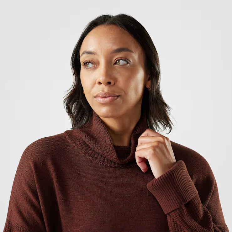 Smartwool Merino Women's Edgewood Cowl Neck Sweater - Image 3