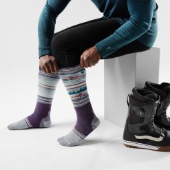 Alternative view of Smartwool Merino Snowboard Snowmobile Over The Calf Socks