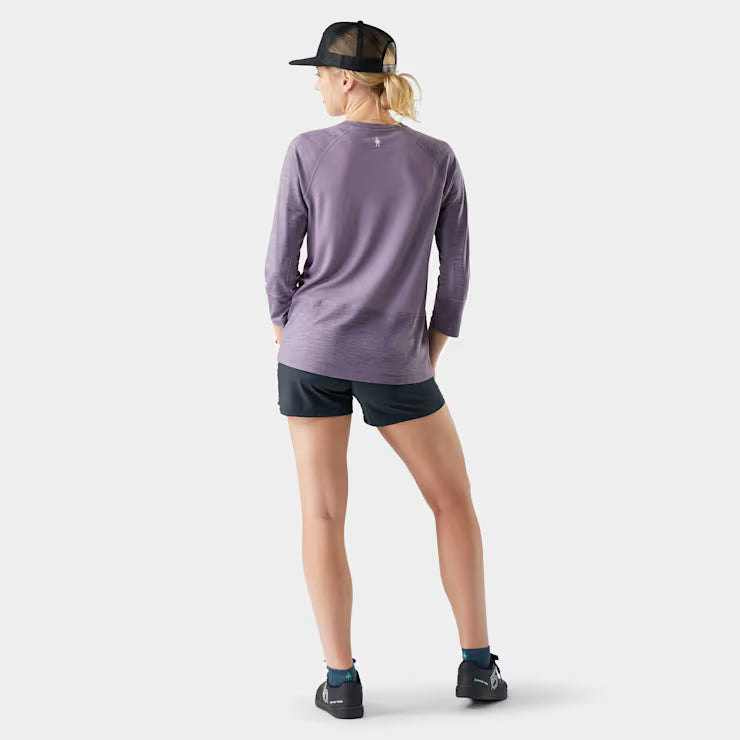 Smartwool Merino Women's Mountain Bike 3/4 Sleeve Jersey - Image 2