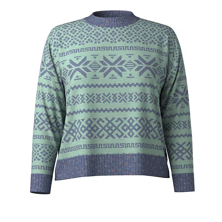 Smartwool Merino Women's Edgewood Heritage Crew Sweater - Image 4
