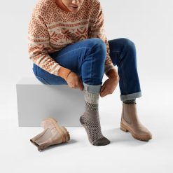Alternative view of Smartwool Merino Women's Everyday Cozy Popcorn Cable Crew Socks