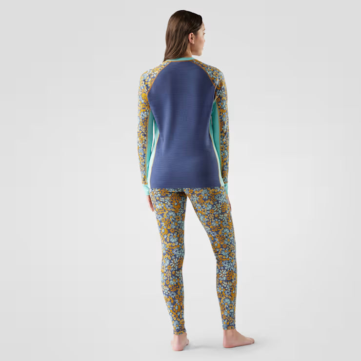Smartwool Merino Women's Classic Thermal Merino Base Layer Colorblock Crew - Image 2