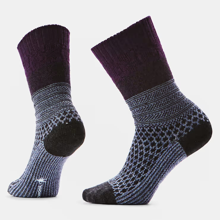 Smartwool Merino Women's Everyday Cozy Popcorn Cable Crew Socks