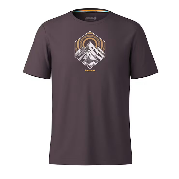 Smartwool Merino Men's Peak Energy Active Short Sleeve Graphic Tee - Image 3