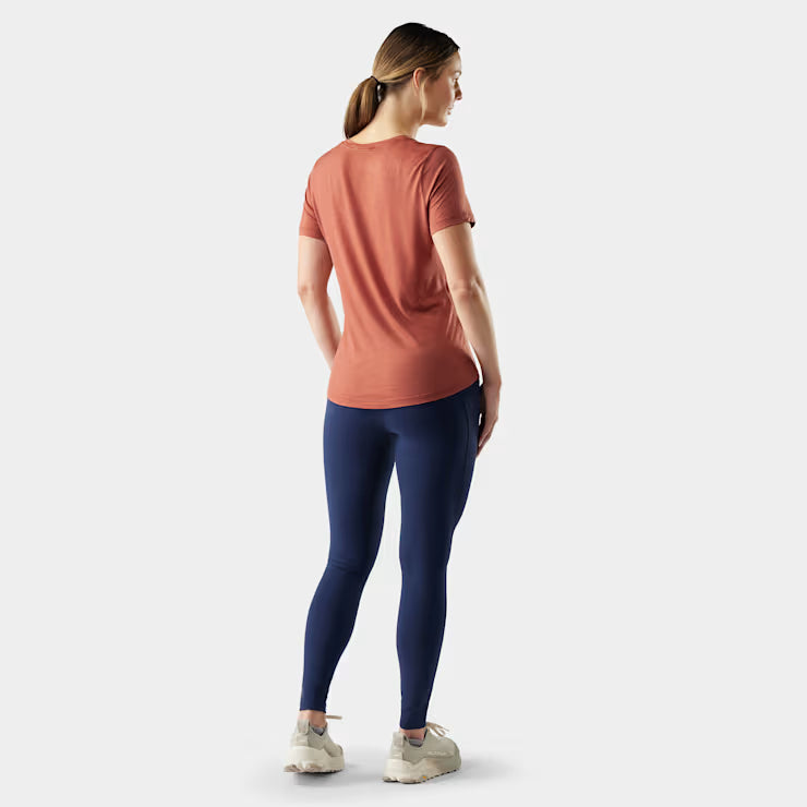 Smartwool Merino Women's Active Ultralite V-Neck Short Sleeve - Image 2