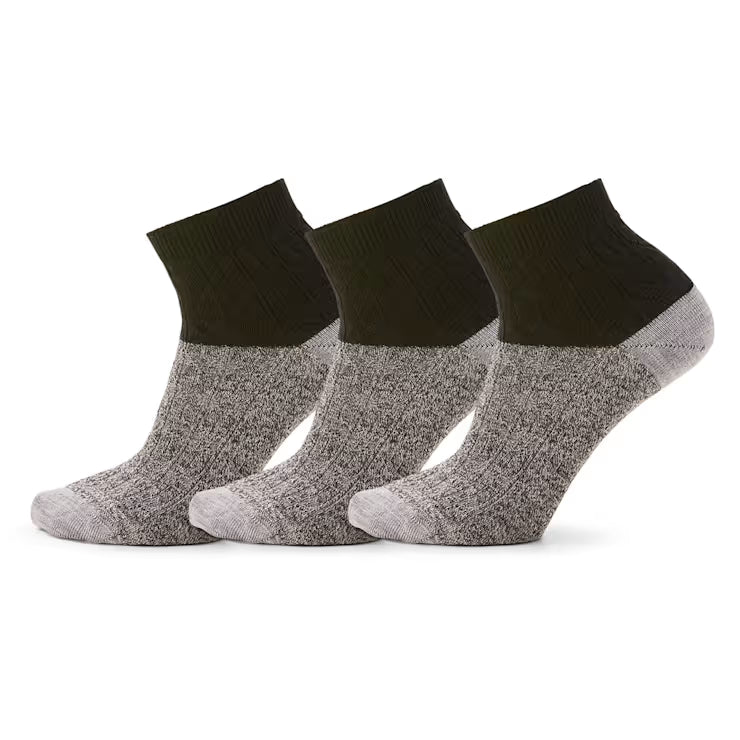 Smartwool Merino Everyday Cable Ankle Socks 3-Pack