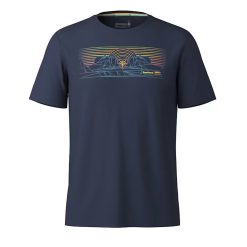Alternative view of Smartwool Merino Men's Mountain Sunrise Active Short Sleeve Graphic Tee