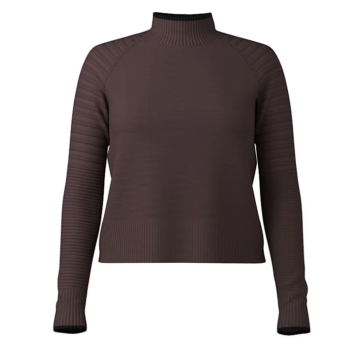 Smartwool Merino Women's Edgewood Mock Neck Sweater - Image 2
