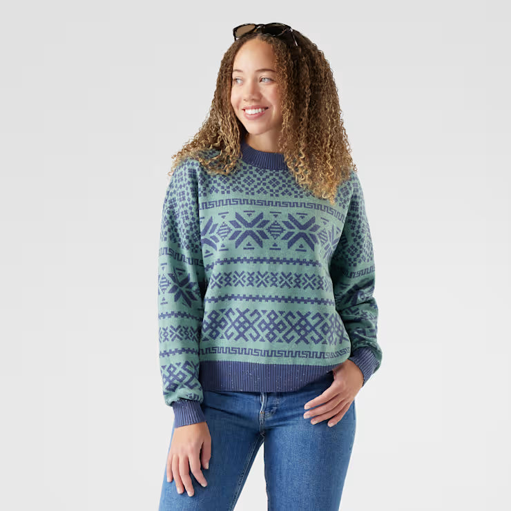 Smartwool Merino Women's Edgewood Heritage Crew Sweater