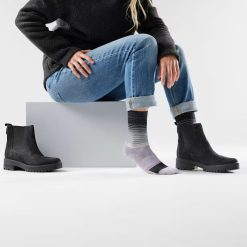 Alternative view of Smartwool Merino Women's Everyday Stitch Stripe Crew Socks