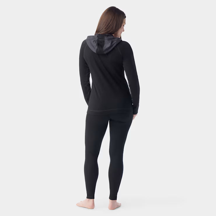 Smartwool Merino Women's Classic Thermal Merino Base Layer 1/2 Zip Hoodie - Image 2