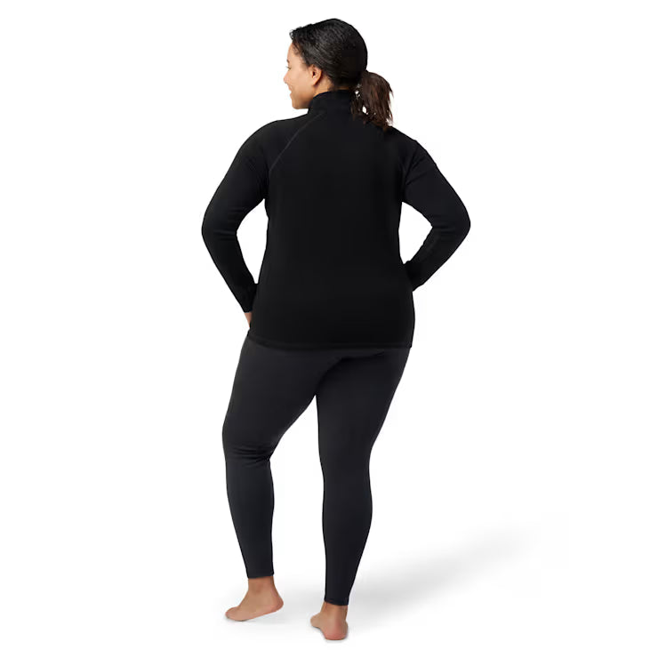Smartwool Merino Women's Classic Thermal Merino Base Layer 1/4 Zip Plus - Image 2