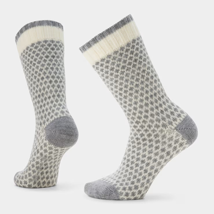 Smartwool Merino Women's Everyday Cozy Popcorn Polka Dot Crew Socks