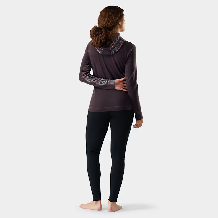 Smartwool Merino Women's Classic Thermal Merino Base Layer 1/2 Zip Hoodie - Image 2