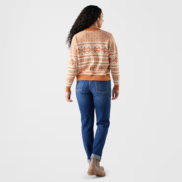 Smartwool Merino Women's Edgewood Heritage Crew Sweater - Image 2
