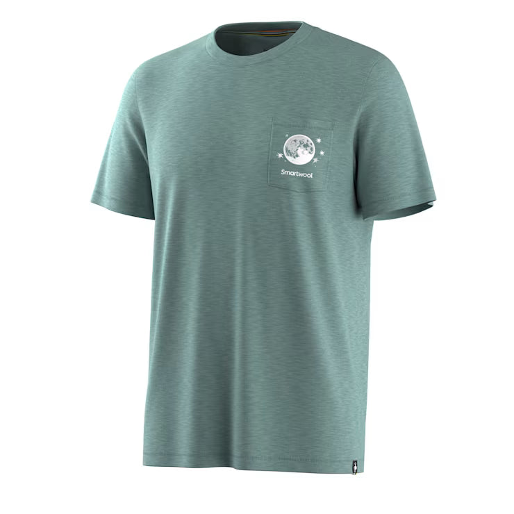 Smartwool Merino Men's Merino Hemp Blend Peak Pints Short Sleeve Graphic Tee - Image 3