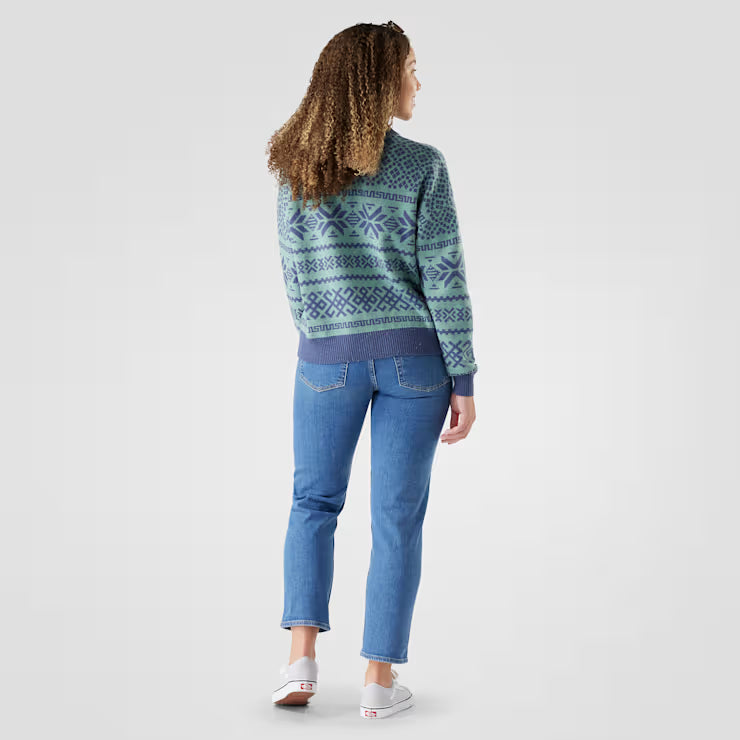 Smartwool Merino Women's Edgewood Heritage Crew Sweater - Image 2